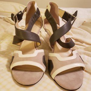 Calvin Klein Suede Heels